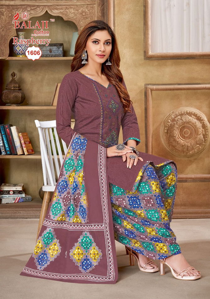 Raspberry Vol 16 By Balaji Printed Premium Cotton Dress Material Wholesale Shop In Surat